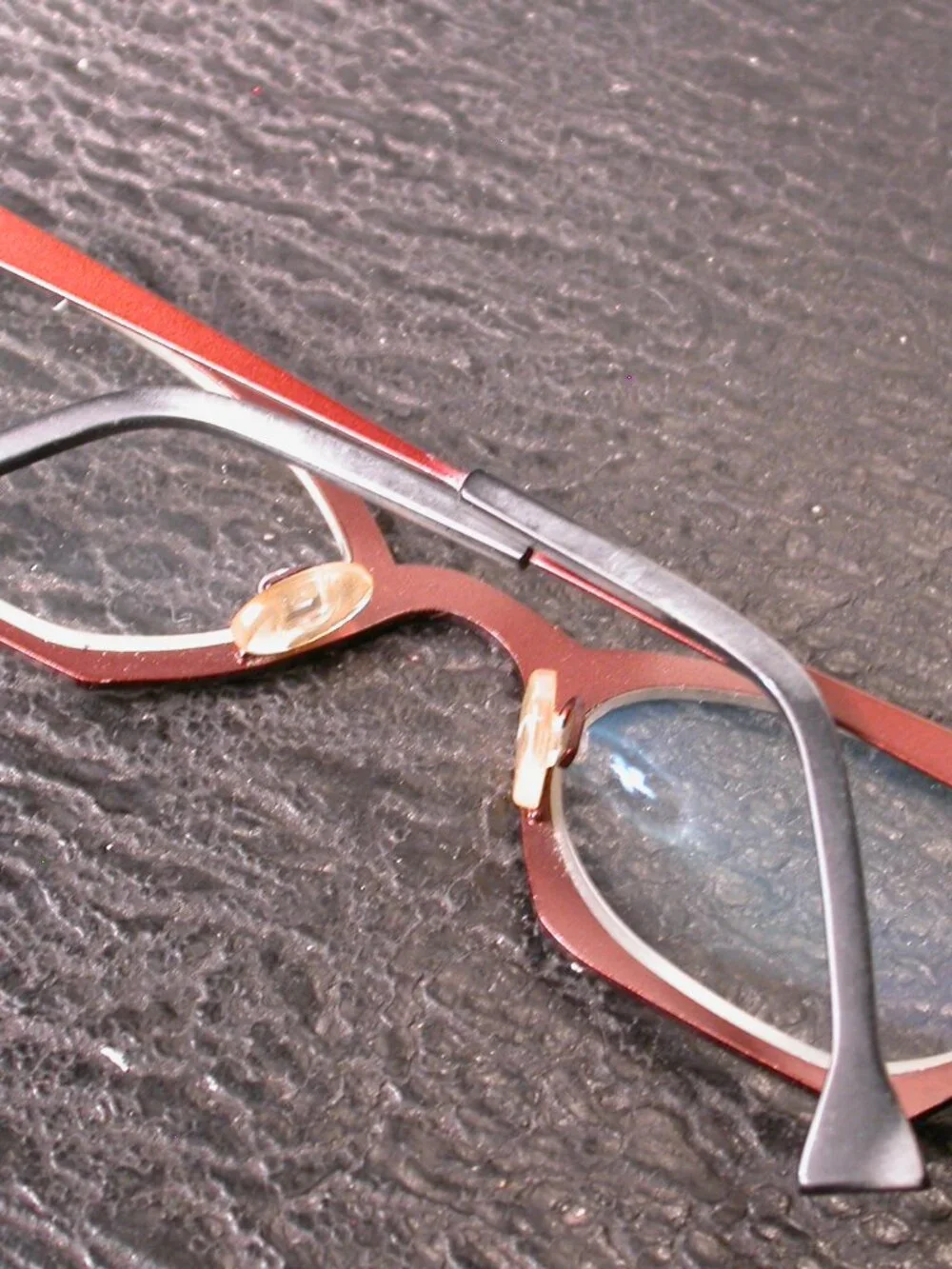 Theo Eye Witness Bronze Modern Art Eyeglasses Spectacles Frames Made in Belgium